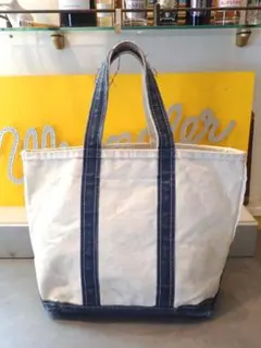 90sL.L.Bean BOAT AND TOTE キャンバス ビンテージトート