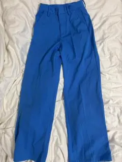 GRL パンツ 水色 レディース フレアパンツ