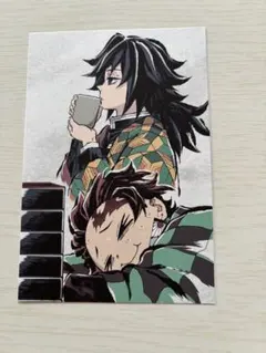 鬼滅の刃 幕間画ポストカード　冨岡義勇　竈門炭治郎