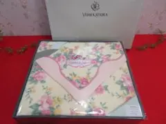 YUMI KATSURA 桂由美 綿毛布140cm×200cm 黄色×青色花柄 - メルカリ