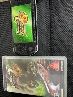 PSP3000 モンハン　2nd 3rd セットバッテリー交換済み