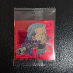 ワンピース大海賊シールウエハース　１４　　ベン・ベックマン　パラレル　P