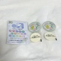 ディズニー ダッフィーフレンズ 20周年 ジェラトーニ クッキーアン ワッペン
