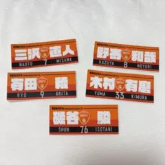 レノファ山口FC シークレットプレイヤーズステッカー