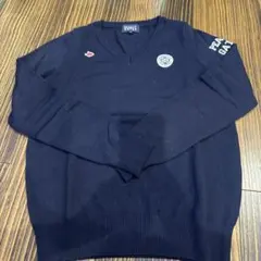 PEARLY GATES ネイビー Vネック セーター サイズ0