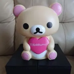 リラックマ　コリラックマ　陶器製　貯金箱　ダルマ リラックマ コリラックマ キイロイトリ 福だるま貯金箱 京都