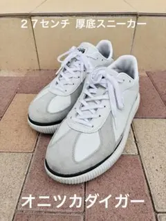 美品 オニツカタイガー デレシティ 27センチ