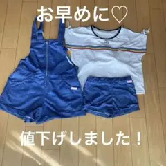 ピンクラテ　水着　セパレート　Ｍ