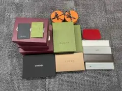 ブランド空箱まとめ GUCCI CHANEL DIOR HERMES等 計14点