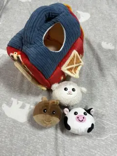 hahaland モンテッソーリ ベビー 知育 ぬいぐるみ