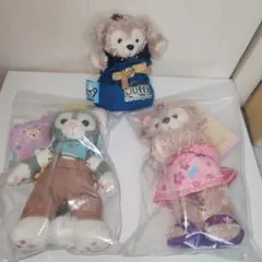 ダッフィー ぬいぐるみセット 約15cm