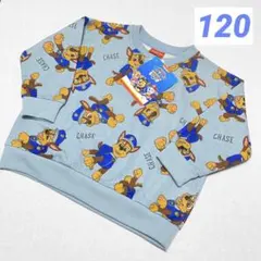 パウパトロール　チェイス　ブルー　トレーナー　　　裏毛　120㎝