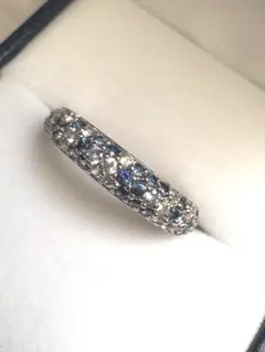 2025年最新】K18 パヴェ サファイアリングの人気アイテム - メルカリ