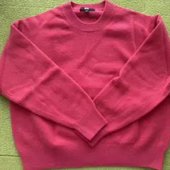 ユニクロ プレミアムラムクルーネックセーター
