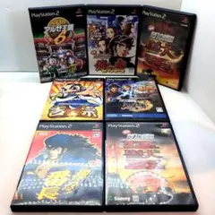 【PS2】パチスロシュミレーター7枚セット　押忍！番長/鬼武者３/獣王/猛獣王他