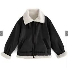 GRL 襟2Wayムートンボアブルゾン［K9056b］