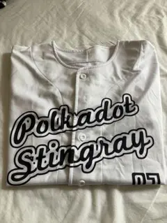 【処分値引】ポルカドットスティングレイ YU-KUN ボタン付き野球シャツ