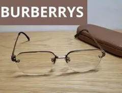 希少 美品 BURBERRYS バーバリーズ メガネ 老眼鏡 度入り