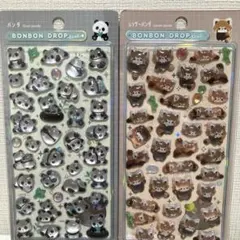 BONBON DROP ボンボンドロップシール　レッサーパンダ　パンダ
