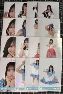 日向坂46 生写真　ライブ　年末歌唱　ハロウィン　読書　16種コンプ　藤嶌果歩
