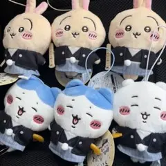 ちいかわ　お正月マスコット 6個セット ハチワレ ちいかわ うさぎ タグ付き