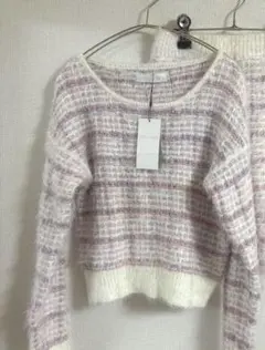 《CECIL McBEE》新品セシルマクビーMサイズピンクトップス 秋冬シャギー