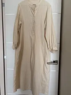 【無印良品】カポック素材　ワンピース