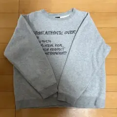 90s old Stüssy グレー スウェット ボックスシルエット