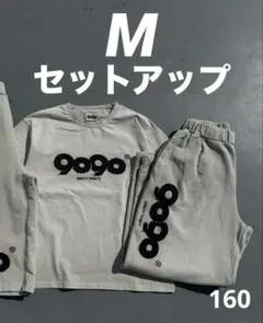 9090 半袖セットアップ Lサイズ グレー - メルカリ
