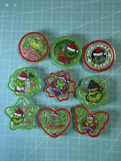 The Grinch アクリルシャカシャカビーズ 9個セット