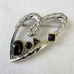 vintage ／SONIARYKIEL ソニアリキエル　ハートブローチのサムネイル