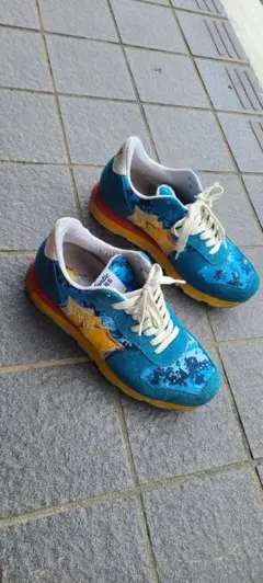 Atlantic Stars スニーカー 青/黄色/赤