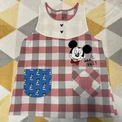 ミッキーマウス ディズニー　エプロン