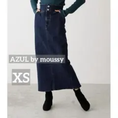 1163 アズールバイマウジーBACKSLIT DENIMTIGHT SKIRT