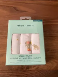 aden + anais ウォッシュクロス ガーゼハンカチ3枚セットのサムネイル