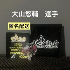 2026ファンクラブ応援デー シークレットピンズ 大山悠輔　選手　3のサムネイル