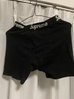 Supreme Hanes Comfort Flex ボクサーパンツ 黒