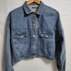 SPRAY PREMIUM クロップドデニムジャケット