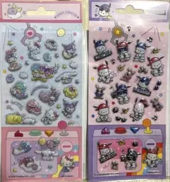 サンリオ♡ポチャッコ ホログラムぷっくりシール2枚セット