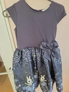 H&M キッズ ドレス ワンピース うさぎ 星柄 発表会のサムネイル