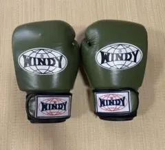 未使用に近い】WINDY パンチングミット PP-11 本革製 ※早い者勝ち
