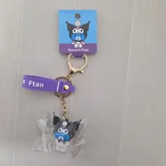 Kuromi x Ftan キーホルダー 野球コラボ