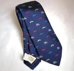 【美品】Mr.Bathing Ape ネクタイ 総柄 ネイビー tie