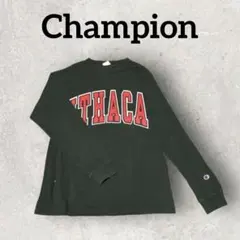 Champion 長袖カットソー ロンT カレッジプリント (L) グレー系のサムネイル