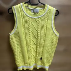 adabat イエローノースリーブベスト