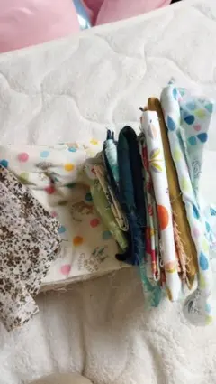 12種類ハンドメイド用ハギレセット☆綿・ガーゼ