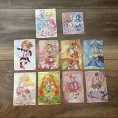 【期間限定値下げ中】プリキュア ウエハースカード・シール 10点まとめ売り