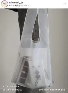 roh seoul オーガンジーバッグ コンギ