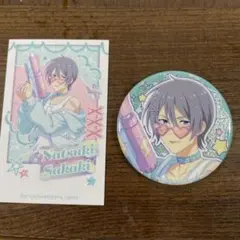 SideM 榊夏来 缶バッジ タワレコ アイドルマスター SideM タワレコ ポップアップ 缶バッジ 榊夏来
