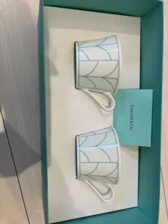 Tiffany & Co. リボン　マグカップ2個セット